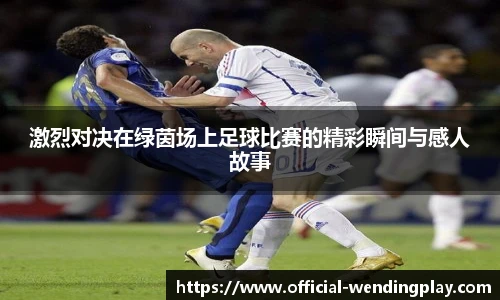 激烈对决在绿茵场上足球比赛的精彩瞬间与感人故事